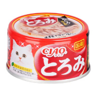 Inaba Ciao Toromi Влажный корм для кошек, Куриное филе, тунец Магуро с кацуобуси в бульоне