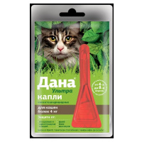 Дана Ультра капли для кошек более 4 кг