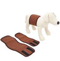 Пояс-подгузник (Osso-fashion) XS для кобелей многоразовый обхват талии 23-29см, ширина 9см