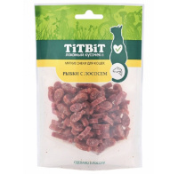 Tit Bit Cat Мягкие снеки Рыбки с лососем 50г