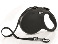 Поводок-рулетка Flexi New Classic tape L 5m 50 kg black
