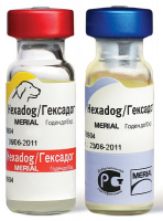 Merial Гексадог вакцина шестивалентная для собак, 2 фл. (1 доза)