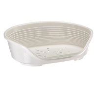 Ferplast Лежак для собак Siesta Deluxe 4 белый, 61,5*45*21,5см