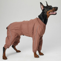 Lion Дождевик на мальчика KDK-2550-128 шоколадный, размер 5 (спинка 74см, обхват шеи 48-72см, обхват груди 54-84см)