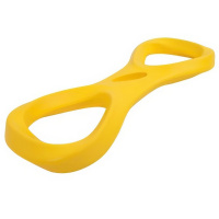 Mpets Игрушка для собак Air Toss перетяжка желтая, 13,3*34,4*3,1см