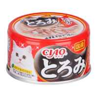 Inaba Ciao Toromi Влажный корм для кошек, Куриное филе, тунец Магуро с сурими в бульоне