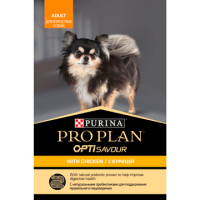 Pro Plan Adult OptiSavour Chicken влажный корм для взрослых собак, Курица