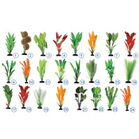 Шелковое растение набор Mix, 10см (цена за 1шт)