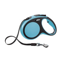 Поводок-рулетка Flexi New Comfort tare M 5m 25kg blue