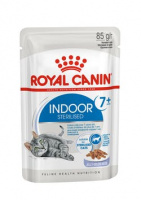 Royal Canin Indoor Sterilised +7 Влажный корм для взрослых кошек, живущих в помещении, в желе