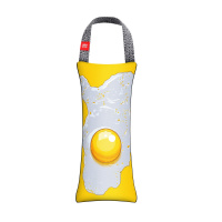 Waudog Fun Игрушка для собак с пишалкой рисунок Яичница L, 11*26см