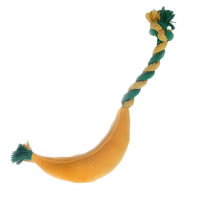 Chill Choll Банан макси текстильная игрушка для собак, 42*5см