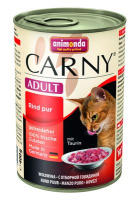 Animonda 400г конс. Carny Adult Влажный корм для взрослых кошек Отборная говядина