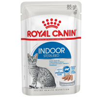 Royal Canin Indoor Sterilised Влажный корм для взрослых кошек, живущих в помещении, в паштете