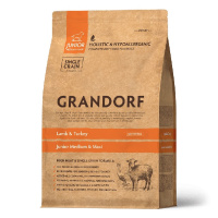 Grandorf Dog 1кг Lamb&Turkey Junior Сухой корм для юниоров всех пород Ягненок и индейка