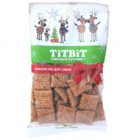 Tit Bit Dog Начос в мясной обсыпке лакомство для собак Новогодняя коллекция