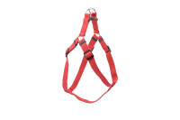 Дарэлл Шлейка Евро синтетическая быстросъемная размер L красная, 2,5*обхват шеи 65-70см, обхват груди 66-73см