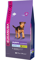 Eukanuba Dog Puppy&Junior Large Breed сухой корм для щенков крупных пород, с курицей 