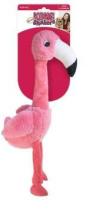 Kong Shakers Игрушка для собак Фламинго S с пищалкой