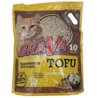 НАПОЛНИТЕЛЬ БРАВА 10Л ТОФУ ORIGINAL (1*4)