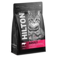 Hilton Сухой корм для взрослых стерилизованных кошек и кастрированных котов, Говядина