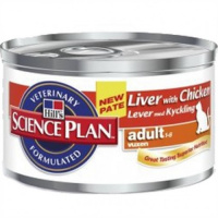 Hill's SP Adult Optimal Care Liver with Chicken влажный корм для взрослых кошек, Печень и курица