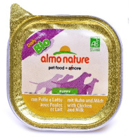 Almo Nature влажный корм для щенков всех пород, Курица в паштете 