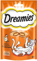 Dreamies 60г Лакомство для кошек Курица