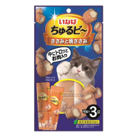 Inaba Churu Bee 3*10г Лакомство запеченные трубочки для кошек Куриное филе
