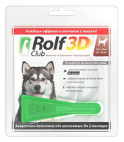 Rolf Club 3D Капли для собак 20-40кг