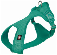 Trixie Шлейка Soft XXS–XS бирюзовый, 25–35*1,5см