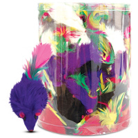 Игрушка для кошек "Мышь", 50мм (туба 200 шт.) 685NT