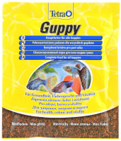 Tetra Guppy 0.012кг Корм в хлопьях для гуппи (пакет)