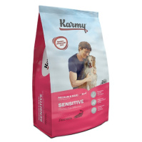 Karmy Medium&Maxi Sensitive Сухой корм для взрослых собак с чувствительным пищеварением, Лосось