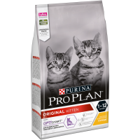 Pro Plan 3кг Original Kitten Сухой корм для котят Курица