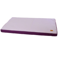 ZooExpress Матрац Ампир мебельная ткань №1 лиловый/баклажан, 80*50*6см