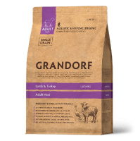 Grandorf Dog 3кг Lamb&Turkey Maxi Сухой корм для взрослых собак крупных пород Ягненок и индейка