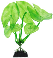 Пластиковое растение Plant 003- Нимфея ЗЕЛЕНОЕ. 10см