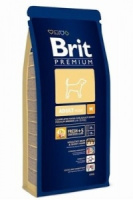 Brit Premium Adult M Chicken&Rice сухой корм для взрослых собак средних пород, с курицей 