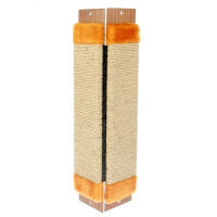 ZooExpress Когтеточка для кошек джутовая угловая, 68*12 см 2С