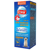 Cliny Паста для выведения шерсти со вкусом курицы 75мл