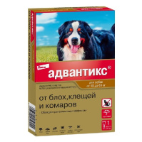 Адвантикс XXL  для собак 40-60кг, уп. 4 пип. (цена за 1пипетку)