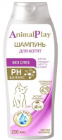 Animal Play шампунь Без слез с витаминами и экстрактом календулы для котят, 250 мл.