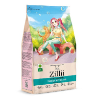 Zillii Skin&Coat Care Cat Сухой корм для взрослых кошек для здоровья кожи и шерсти, Индейка с ягненком