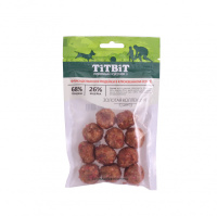 Tit Bit Dog Золотая коллекция Фрикадельки из индейки в клюквенном соусе для собак, 70г