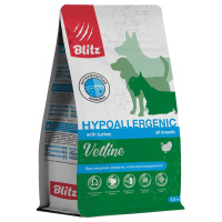 Blitz Dog Vetline Hypoallergenic Сухой корм диета для собак при пищевой аллергии