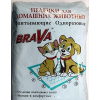 Пеленки Брава впитывающие одноразовые 60*40 30шт