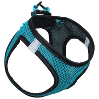 Triol Мягкая шлейка-жилетка нейлоновая бирюзовая S, обхват груди 37-40cм