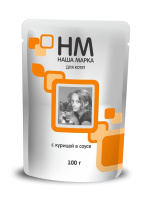 Наша Марка Влажный корм для котят, Курица в соусе 