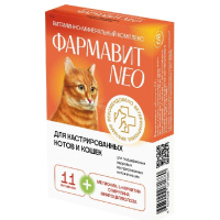 Фармавит Neo витаминно-минеральный комплекс для кастрированных котов и кошек, 60 таблеток